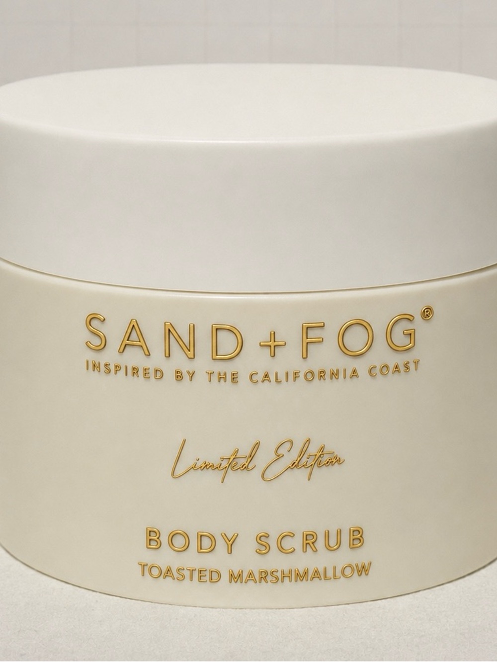 SAND+FOG Toasted Marshmallow Limited Edition Body Scrub 12.7 oz